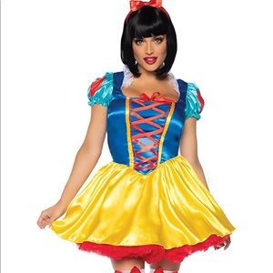 NWT Legs Avenue Snow White Halloween Costume